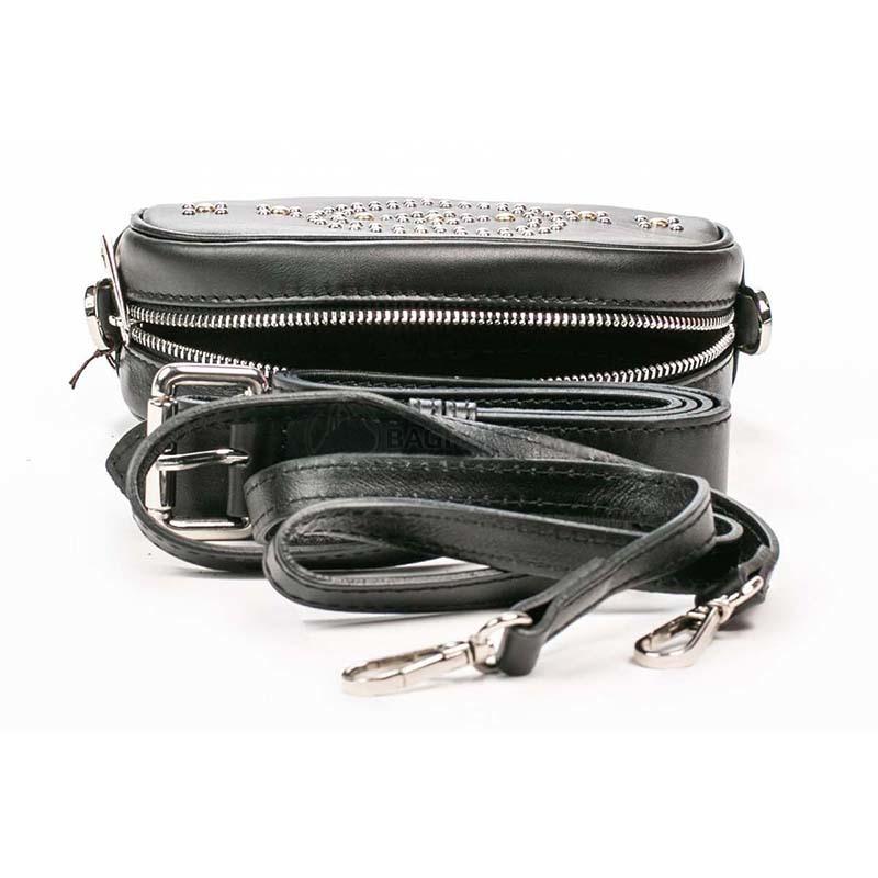 Клатч кожаный Amelie Pelletteria Черный (1888_black)