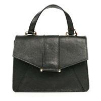 Женская кожаная сумка Italian Bags Черный (1918_black)