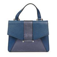Женская кожаная сумка Italian Bags Синий (1918_blue)