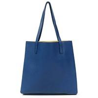 Женская кожаная сумка Italian Bags Синий (6941_blue)