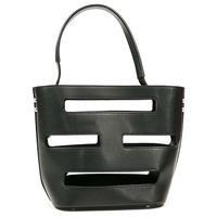 Женская кожаная сумка Italian Bags Черный (6939_black)