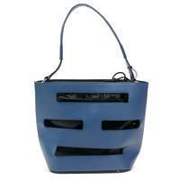 Женская кожаная сумка Italian Bags Синий (6939_blue)