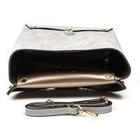 Клатч кожаный Italian Bags Серый (1666_gray)