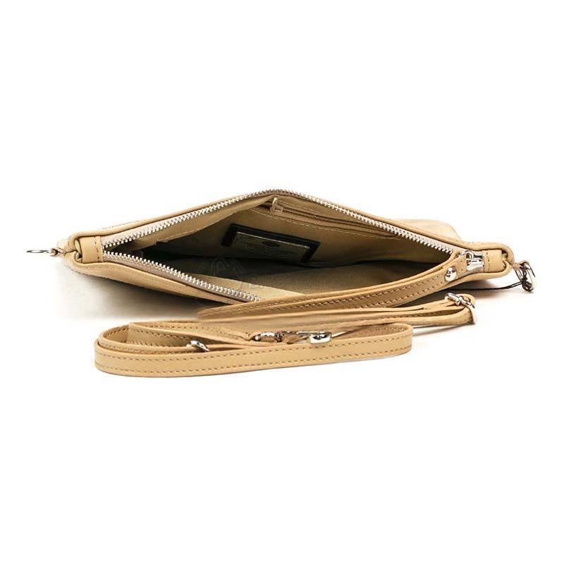 Клатч кожаный Italian Bags Таупе (1904_taupe)