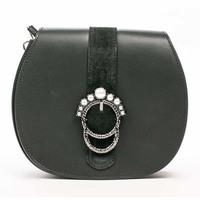 Женская кожаная сумка Italian Bags Черный (1668_black)