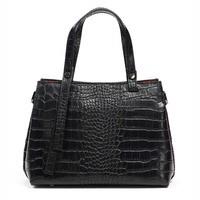 Женская кожаная сумка Italian Bags Черный (554161_black)