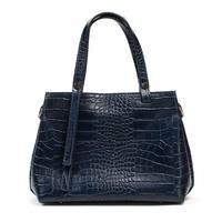 Женская кожаная сумка Italian Bags Синий (554161_blue)