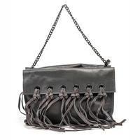 Клатч кожаный Italian Bags Серый (1810_gray)