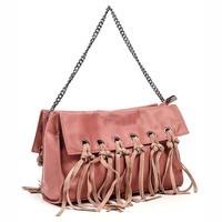 Клатч кожаный Italian Bags Розовый (1810_roze)
