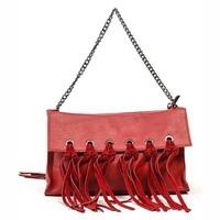 Клатч кожаный Italian Bags Красный (1810_red)