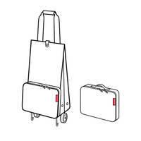 Сумка-трансформер на колесах Reisenthel Foldabletrolley Glencheck Red 30л (HK 3068)