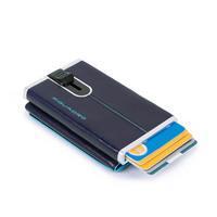 Кредитница-портмоне Piquadro Blue Square N.Blue с RFID защитой (PP4891B2R_BLU2)