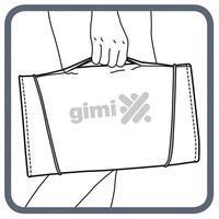 Хозяйственная сумка-тележка Gimi Brava Plus 38 Beige (928401)
