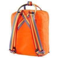 Городской рюкзак Fjallraven Kanken Rainbow Mini Burnt Orange-Rainbow Patter (23621.212-907)