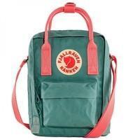 Наплечная сумка Fjallraven Kanken Sling Frost Green-Peach Pink (23797.664-319)
