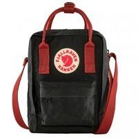 Наплечная сумка Fjallraven Kanken Sling Black-Ox Red (23797.550-326)