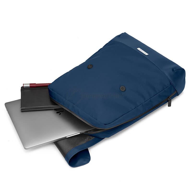 Городской рюкзак Moleskine Metro Слим Сапфир (ET82MTFBKB20)