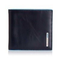 Портмоне Piquadro Blue Square N.Blue с зажимом для банкнот (PU1666B2_BLU2)