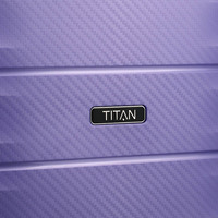 Чемодан на 4 колесах Titan Highlight Lilac Metallic L (Ti842404-19)