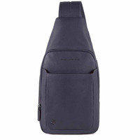 Сумка-рюкзак с одной лямкой Piquadro Black Square O.Blue с отд. д/iPad (CA4827B3_BLU4)