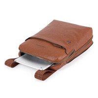 Мужская сумка Piquadro Black Square Tobacco с отд. для iPad (CA5085B3_CU)