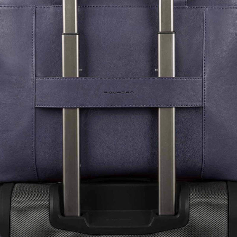 Сумка для ноутбука Piquadro Black Square O.Blue 15.6