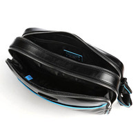 Мужская сумка Piquadro Blue Square Black с отд. д/iPad (CA5086B2_N)