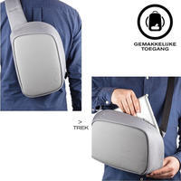 Городской рюкзак Анти-вор XD Design Bobby Sling Crossbody Grey (P705.782)
