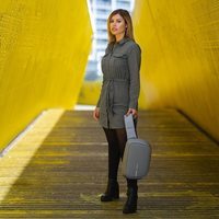 Городской рюкзак Анти-вор XD Design Bobby Sling Crossbody Grey (P705.782)