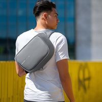 Городской рюкзак Анти-вор XD Design Bobby Sling Crossbody Grey (P705.782)
