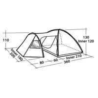 Палатка трехместная Easy Camp Eclipse 300 (120281)