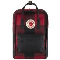 Городской рюкзак Fjallraven Kanken Re-Wool Laptop 15 Red-Black (23328.320-550)