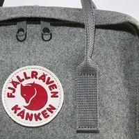 Городской рюкзак Fjallraven Kanken Re-Wool Laptop 15 Granite Grey (23328.027)