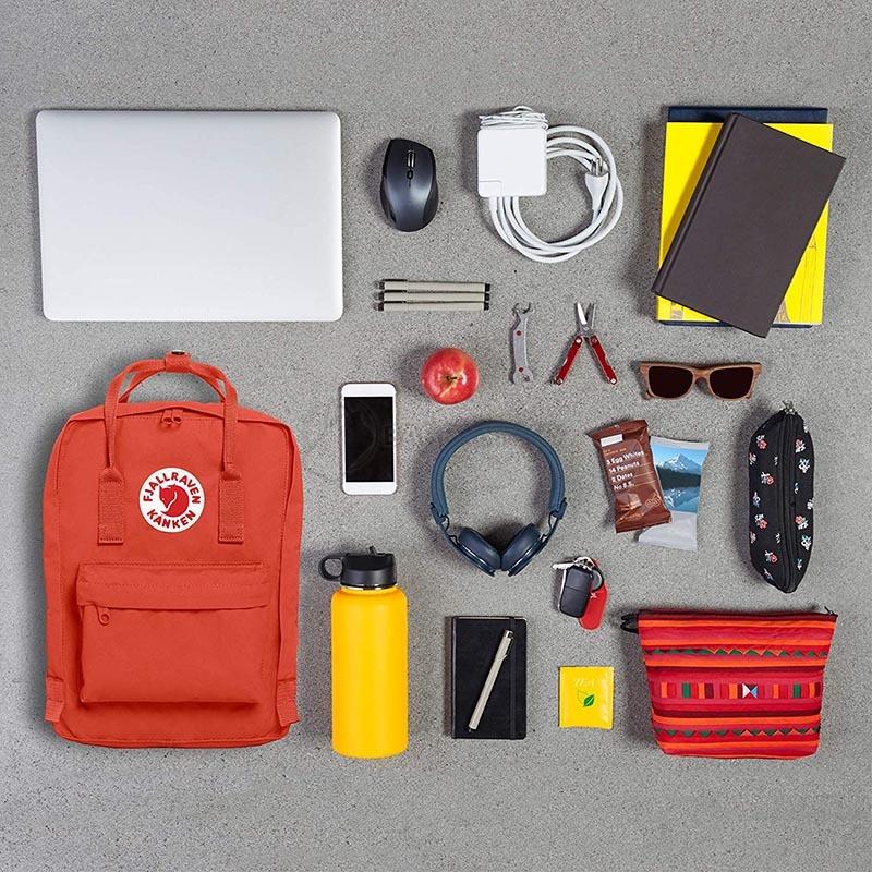 Городской рюкзак Fjallraven Kanken Laptop 13 Rowan Red (27171.333)