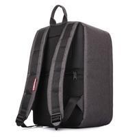 Рюкзак для ручной клади Poolparty HUB - Ryanair/Wizz Air/МАУ (hub-graphite)