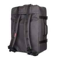 Сумка-рюкзак для ручной клади Poolparty Cabin - МАУ Графит (cabin-graphite)