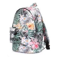Городской рюкзак Poolparty с тропическим принтом (backpack-oxford-tropic)