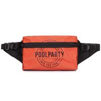 Поясная сумка Poolparty Хиппек Web (web-orange-black)
