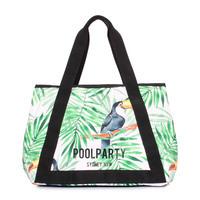 Женская летняя сумка Poolparty Laguna с тропическим принтом (laguna-tropic)