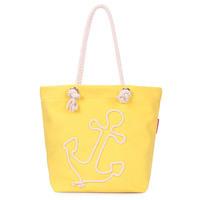 Женская сумка Poolparty с якорем Желтая (anchor-oxford-yellow)