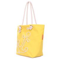 Женская сумка Poolparty с якорем Желтая (anchor-oxford-yellow)