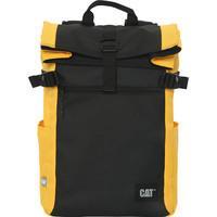 Городской рюкзак CAT Heritage с отд. для ноутбука 21л Черный/Желтый (83831;12)