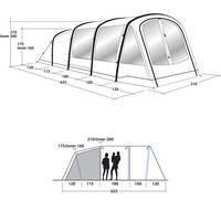 Палатка четырехместная Outwell Parkdale 4PA Green (111180)