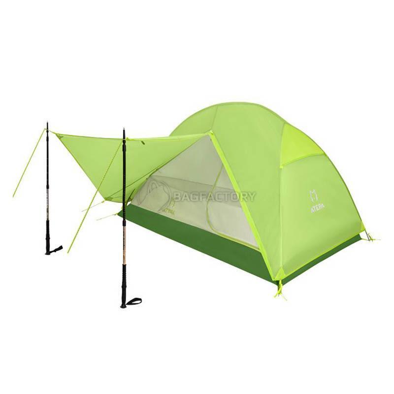 Палатка одноместная ультралегкая Atepa HIKER I (AT2001_LIGHTGREEN)
