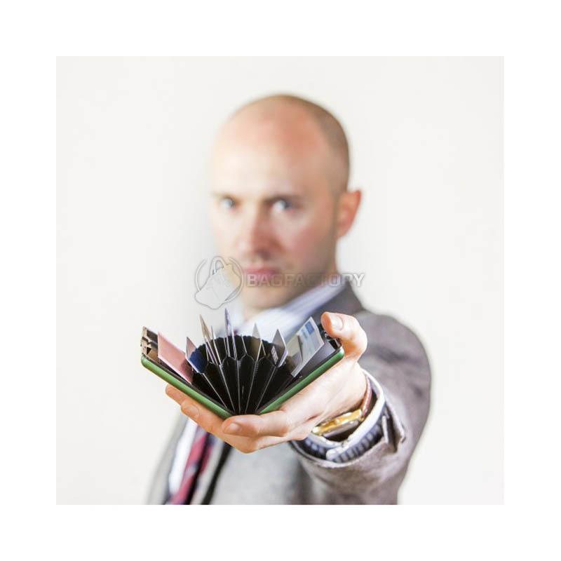 Бумажник алюминиевый Ogon Big Stockholm Зеленый (BS_Green)