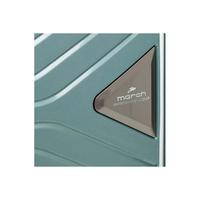 Чемодан на 4-х колесах March Gotthard 39 л Зеленый металлик (1203/63)