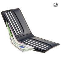 Портмоне мужское кожаное Visconti Milo c RFID Burnish Blue (AT58 BLUE)