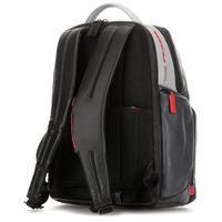 Городской рюкзак Piquadro Urban Bagmotic Grey-Black д/ноут 15.6