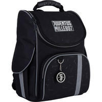 Школьный рюкзак Kite Education FC Juventus каркасный Черный 11.5л (JV21-501S)