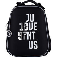 Школьный рюкзак Kite Education FC Juventus каркасный Черный 16л (JV21-531M)